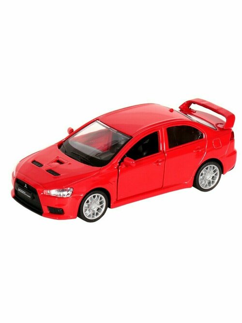 Модель машины Mitsubishi Lancer Evolution 1:41 (11,5см) инерция