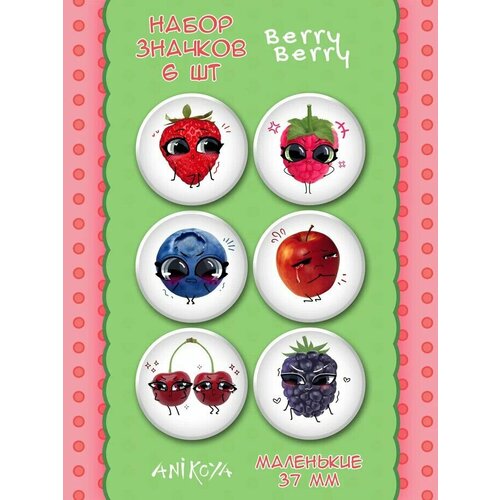 фото Значки на рюкзак berry berry манга anikoya
