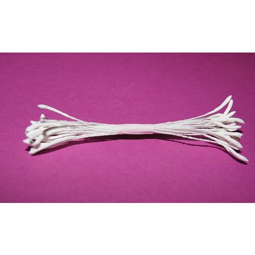 Тычинки белые (с удлиненным наконечником)