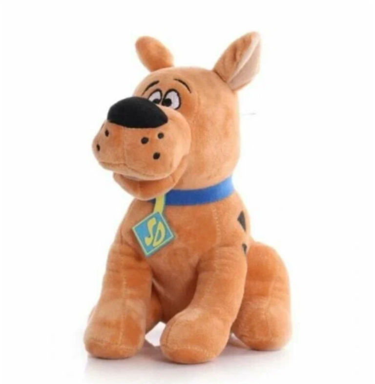 Мягкая игрушка Пёсик Скуби-Ду (из мультфильма "Scooby-Doo") 23 см.