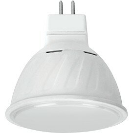 Светодиодная LED лампа Ecola GU5.3 10W (Вт) 6000K матовое стекло 51x50 220V M2RD10ELC