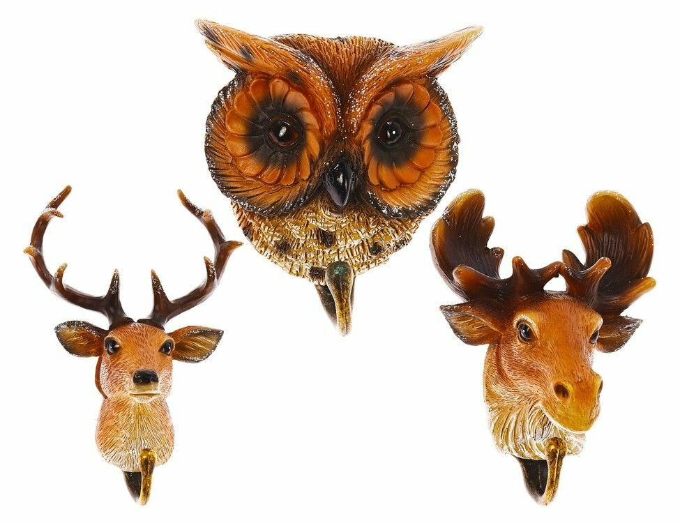 Набор крючков для одежды, полистоун, Koopman International