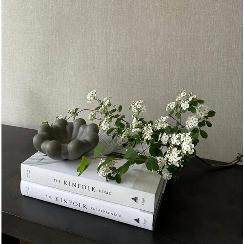 Блюдо декоративное Bloom Tray, Mini - Dark Grey