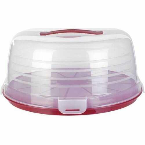 Тортовница Curver прозрачно-красный 347347156 172569 1140₽