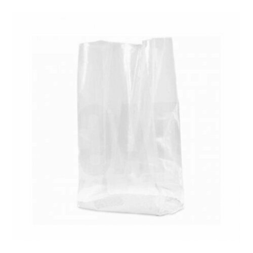 ПП Пакет с донной складкой 15см*25см(+5см), 30мкм, 100 шт./уп.