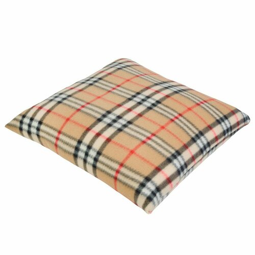 Подушка флисовая Атланта клетка 40х40 см 658₽