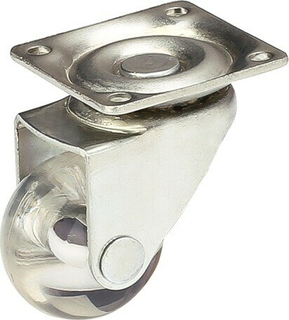 Колесо мебельное STARFIX d35 мм с поворотной площадкой (SMF-18011)