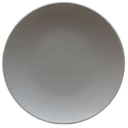 фото Тарелка плоская КерамСтрой HX960119 керамика серый, диаметр 20см, 1шт. / посуда для сервировки