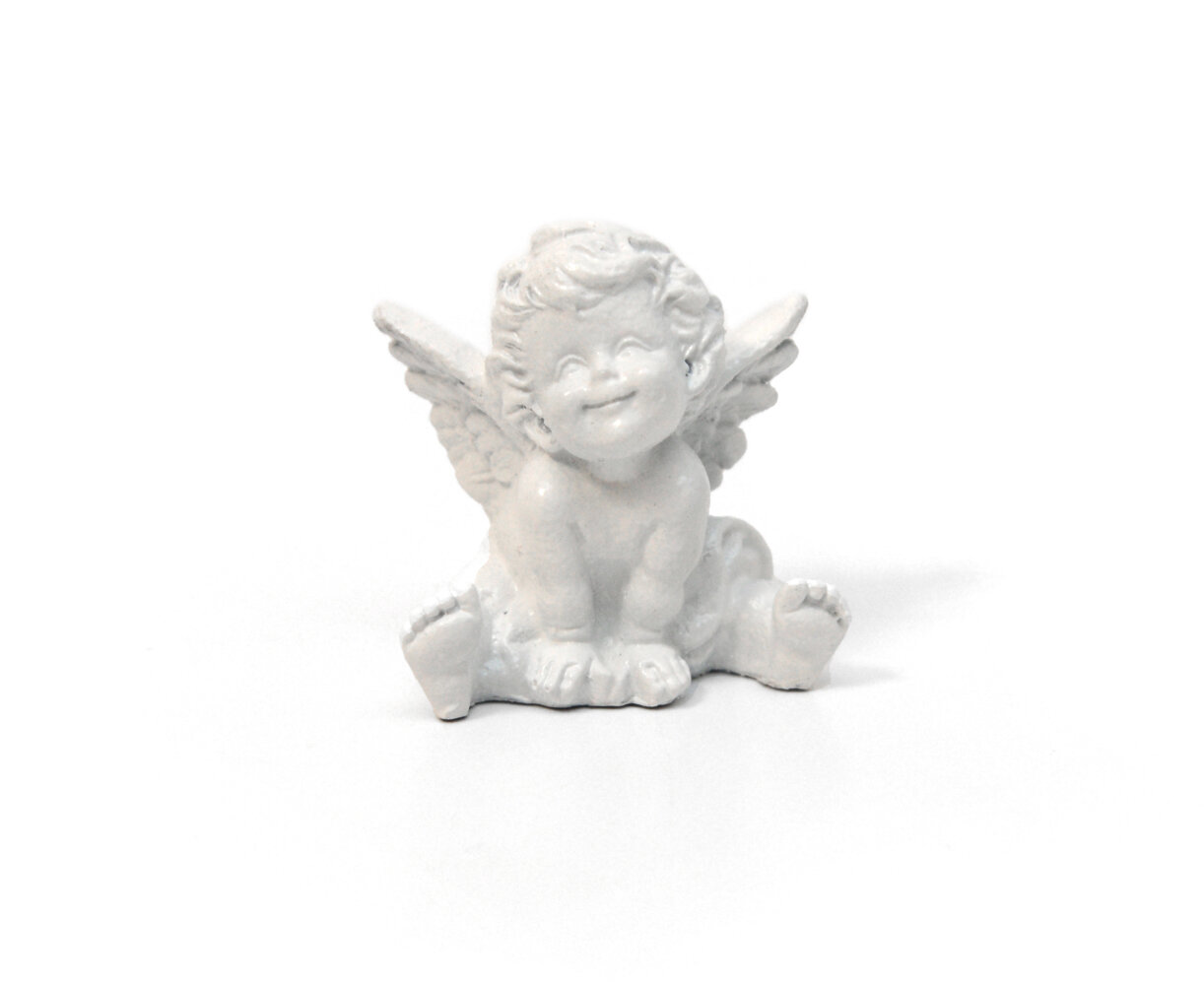 фото Статуэтка из камня маленькая "Ангел с крыльями"