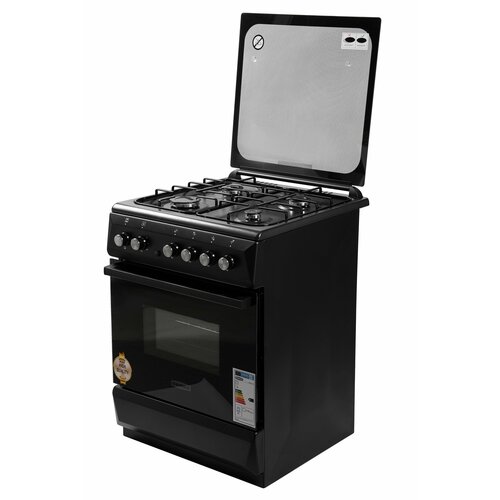 Комбинированная плита Danke 606003гэ Серый цвет в размере 60x60см с электрической духовкой 26000₽