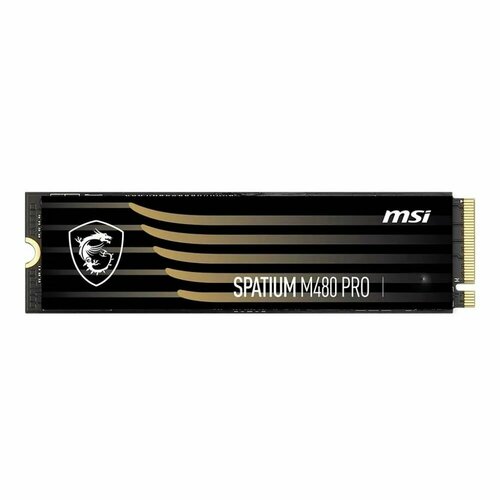 Твердотельный накопитель SSD MSI 2TB PLAY PCIe 40 NVMe M2 SPATIUM M480 PRO 1840000₽
