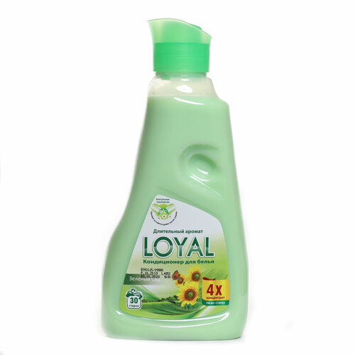 LOYAL Кондиционер для белья концентрированный Зелёный Сад 750 мл
