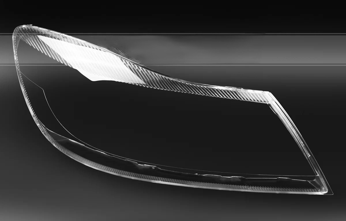 Стекло фары, GNX, для автомобилей Skoda Octavia A5 2008-2013, правое, поликарбонат, из прозрачного материала, аналог