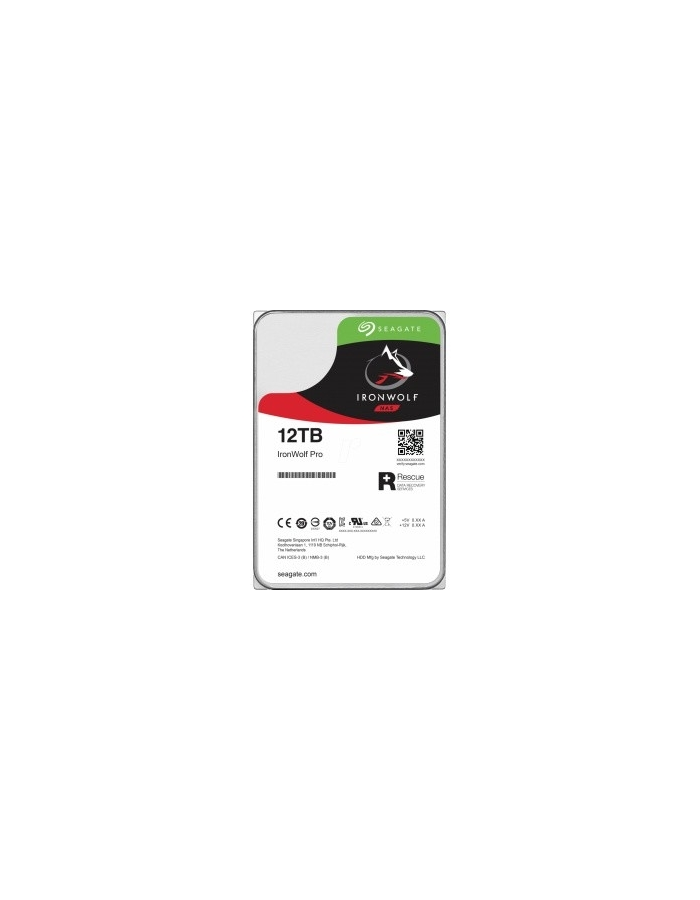 Жесткий диск 12TB SATA 6Gb/s Seagate 3.5" IronWolf Pro NAS 7200rpm 256MB - фото №16