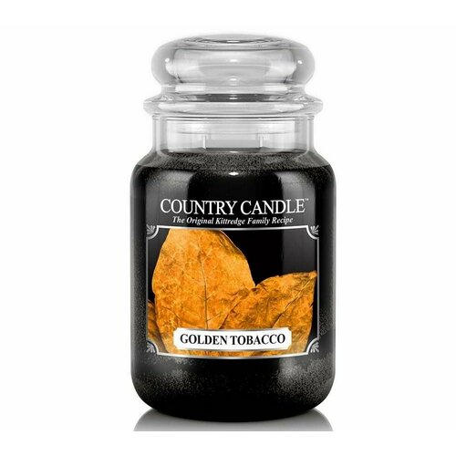 Country Candle/ Свеча большая Золотой табак / Golden Tobacco 652гр.110-150 часов