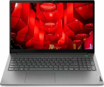 Ноутбук Lenovo Thinkbook 15 G4 IAP 21DJ00PNAK, 15.6", 2023, TN, Intel Core i7 1255U 1.7ГГц, 10-ядерный, 8ГБ DDR4, 512ГБ SSD, Intel Iris Xe graphics, без операционной системы, серый