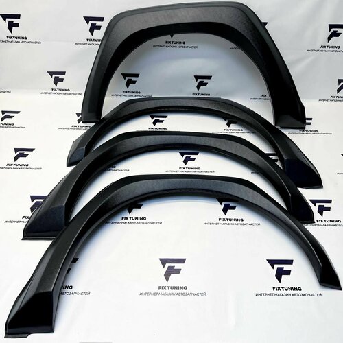 Накладки на арки для Лада Нива 4х4 3 дверка 1700₽
