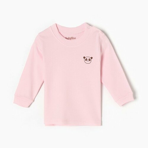 фото Лонгслив bebus, размер 92, розовый