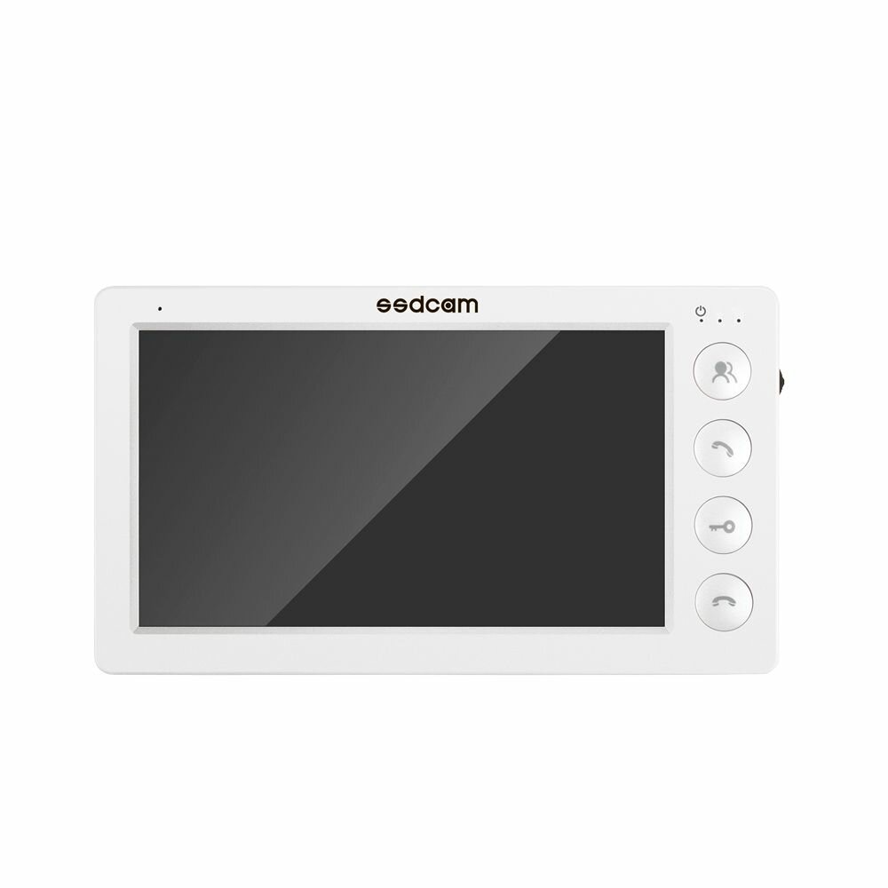 Монитор видеодомофона аналоговый SSDCAM SD-720L CVBS 7 дюймов TFT LCD (800х480) -720L