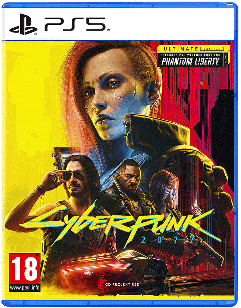 Игра для PlayStation 5 Cyberpunk 2077 Ultimate Edition РУС Новый