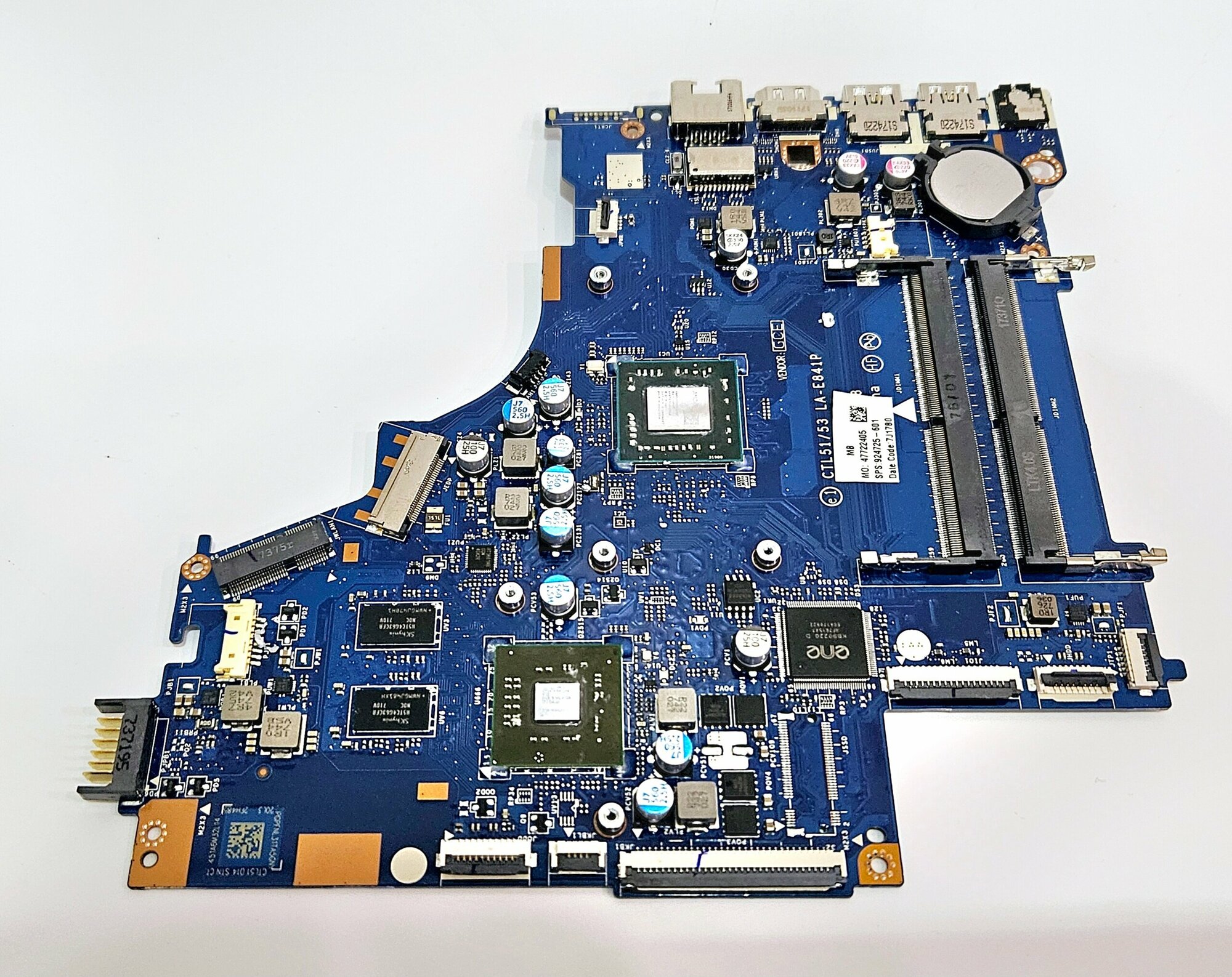 Материнская плата для ноутбука для ноутбука HP Pavilion 15-BW 255 G6 ASSY MB DSC 520 2GB A6-9220 nT HP (928893-601) — фото 8