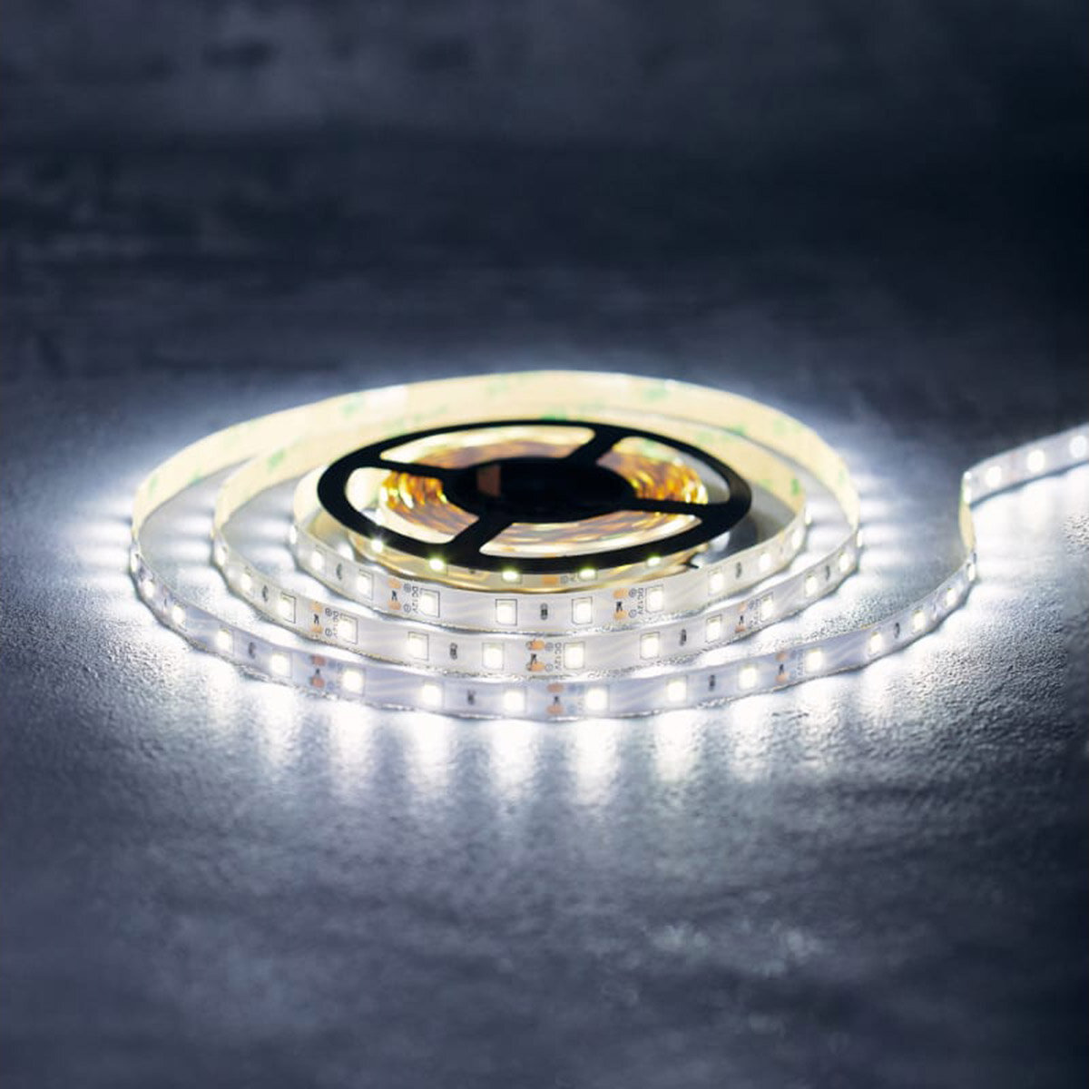 Светодиодная лента "SMD 2835", 8 мм, IP23, 60 LED/m, 12V, цвет: белый (5 м)