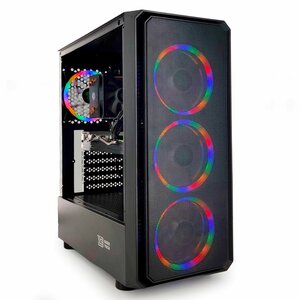 Игровой PC юкомс i7 4770, RX 6700 10GB, SSD 1TB, 8GB DDR3, БП 500W, win 10 pro, Black game case