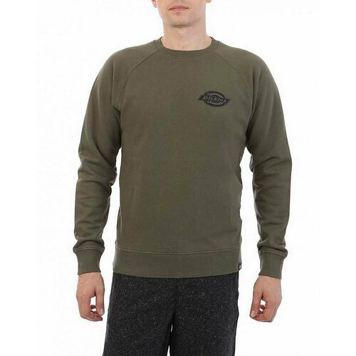 свитшот impower лонгслив dark olive Свитшот Dickies, размер M, dark olive