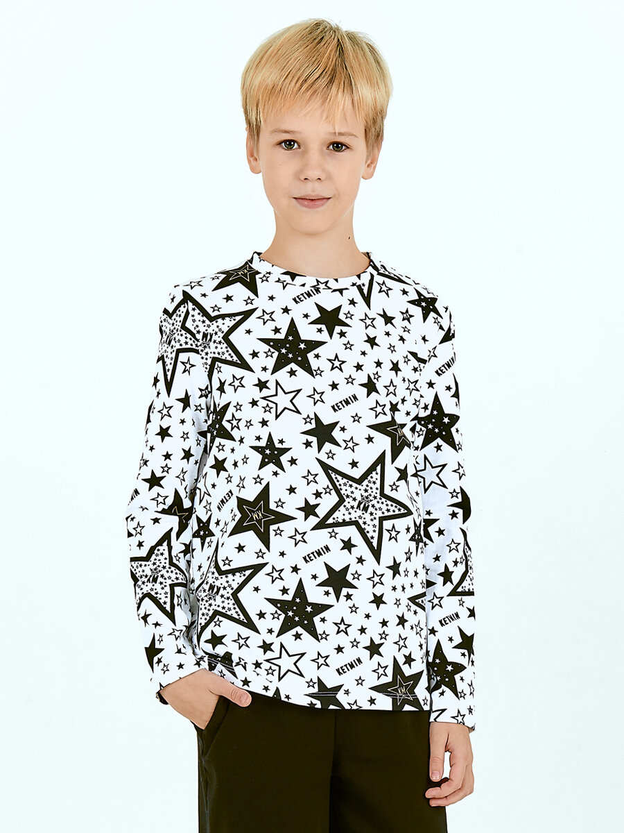 Лонгслив детский толстовка кофта трикотажная PREMIUM LINE