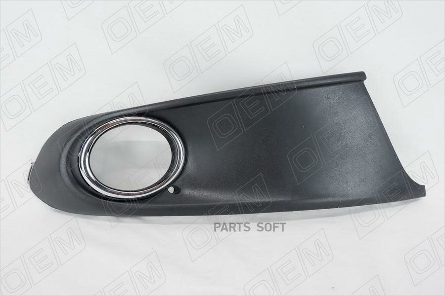 Окантовка противотуманной фары правая Volkswagen Polo sedan 5 2010-2015, под хром накладку OEM OEM1437R | цена за 1 шт