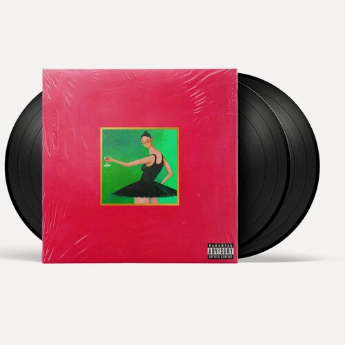 Изображение товара Фирменная виниловая пластинка Kanye West - My Beautiful Dark Twisted Fantasy (3LP)