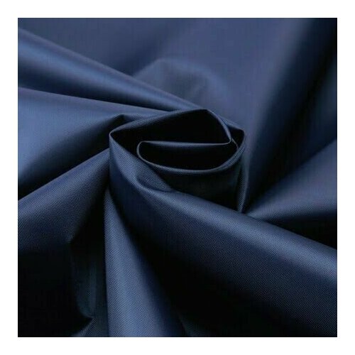 Ткань Оксфорд 210D темно-синий 90г/м2. ширина 1,5м. 1п. м ткань бархат хлопковый 100% хлопок темно синий 1 метр ширина 150 см