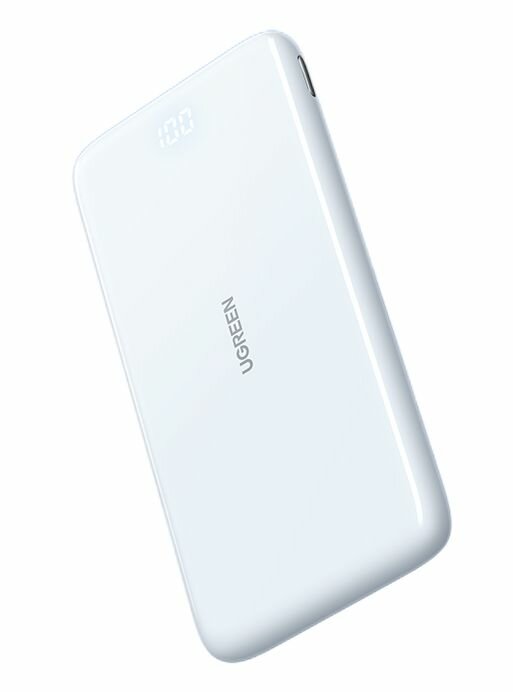 Аккумулятор внешний UGREEN 80700_ 10000mAh Ultra Slim 20W, белый - фото №9