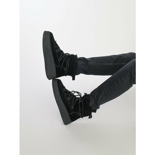 фото Ботинки baden, размер 38, черный