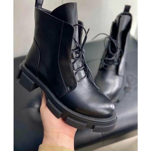 фото Ботинки , размер 37, черный нет бренда