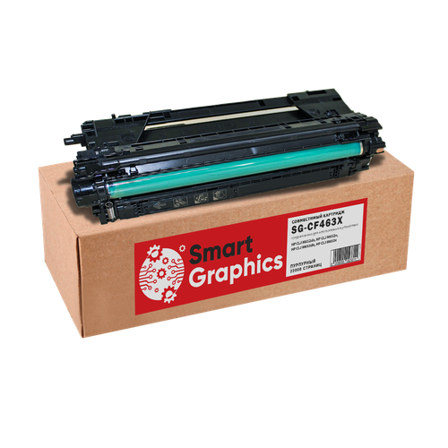 Совместимый картридж CF463X для принтеров HP Color LaserJet M652dn, M652n, M653dn, M653x Пурпурный на 22000 копий (С чипом) картридж printlight cf463x пурпурный для hp