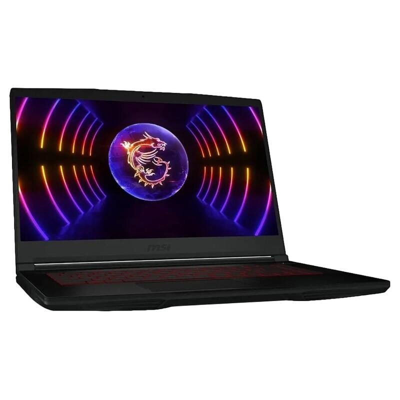 MSI GF63 Thin 12VF-468XRU 9S7-16R821-468 Black 15.6" FHD i5 12450H-16Gb-512Gb SSD-RTX 4060 для ноутбуков - 8Gb-DOS