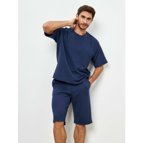 фото Футболка mom №1, размер xxl, синий