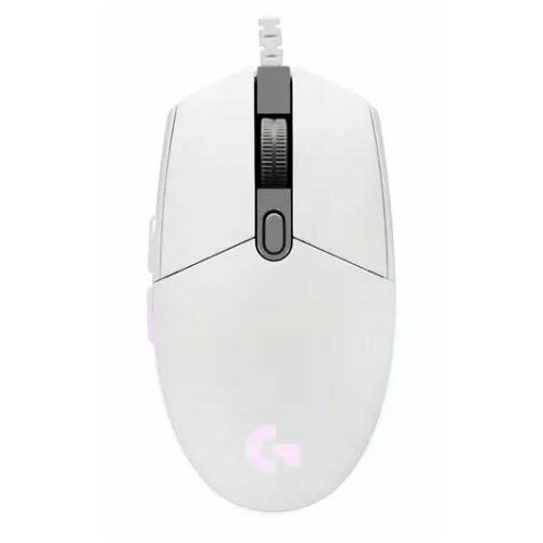 Мышка USB OPTICAL G102 LIGHTSY WHITE 910-005809 LOGITECH 281900₽