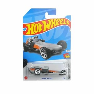 HKK05 Машинка игрушка Hot Wheels металлическая коллекционная Rockin Railer серый