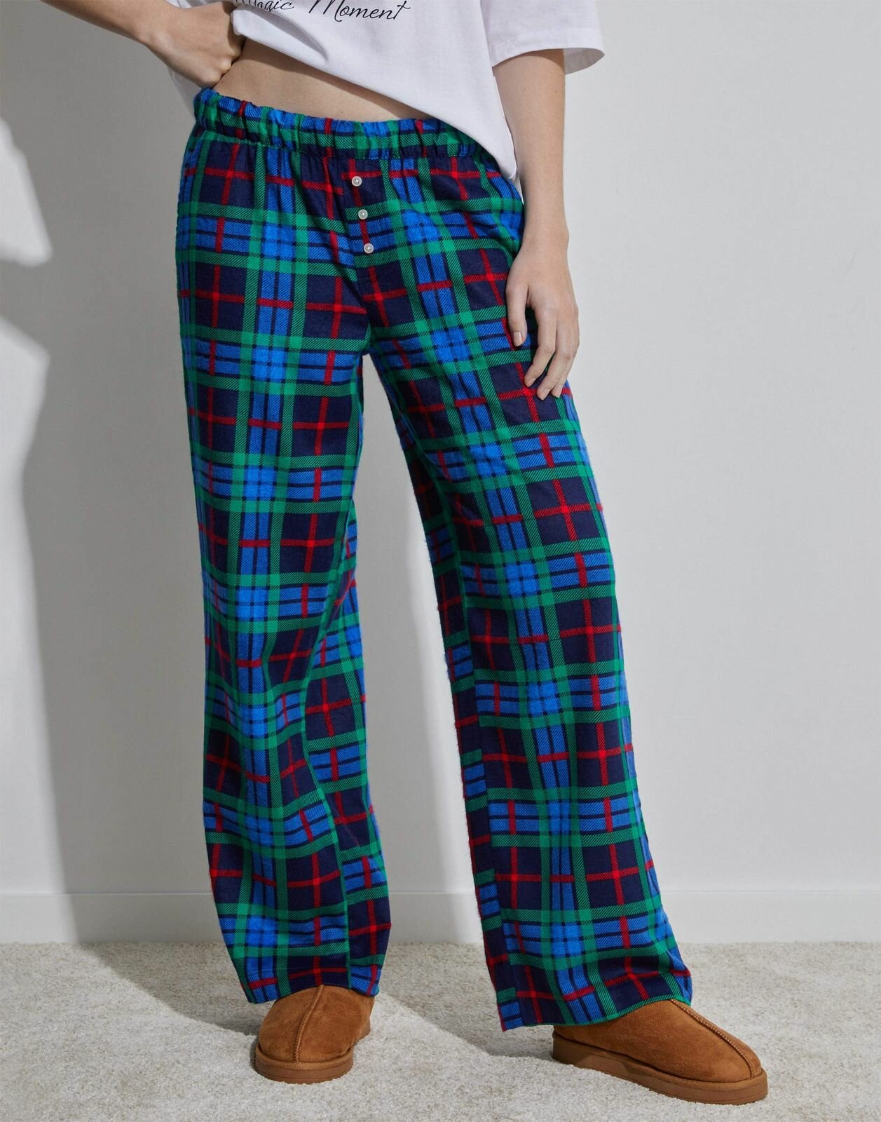 Пижамные брюки Gloria Jeans GSL001535 разноцветный женский S/164 (42) - фотография № 1