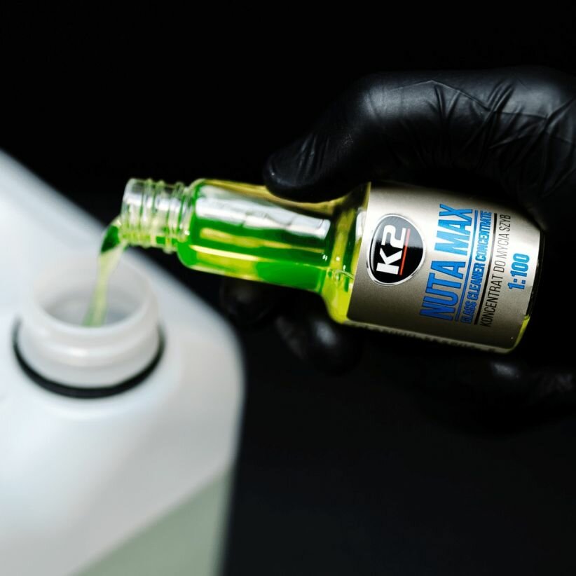 Очиститель стёкол летний концентрат 1:100, K2 NUTA MAX, 50 мл — фото 1