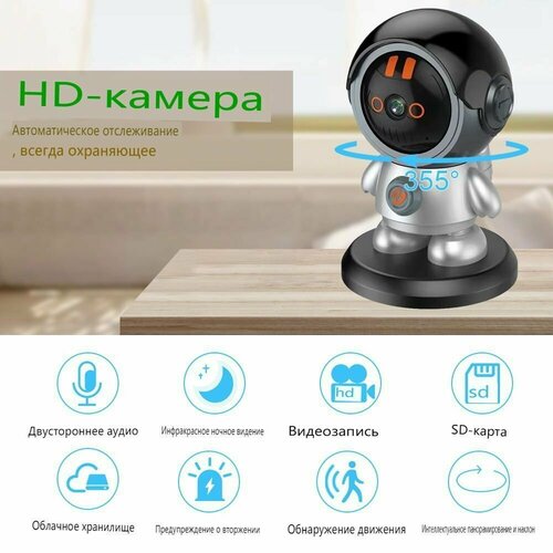 Видео камера безопасности PTZ Wi-Fi IР c радио няней iCam365 400000₽