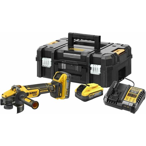 Аккумуляторная угловая шлифмашина DeWALT DCG409H2T 6550000₽