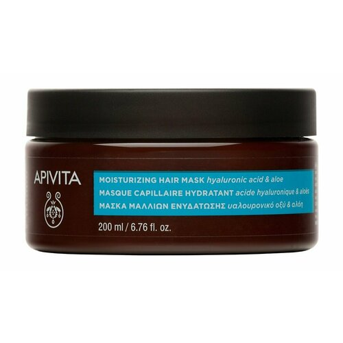 Увлажняющая маска для волос с гиалуроновой кислотой Apivita Eхpress Beauty Hair Mask Hyaluronic Acid Moisturizing