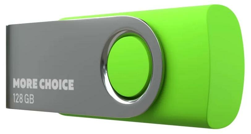 Флеш накопитель памяти USB 128Gb 2.0 More Choice MF128-4 Green