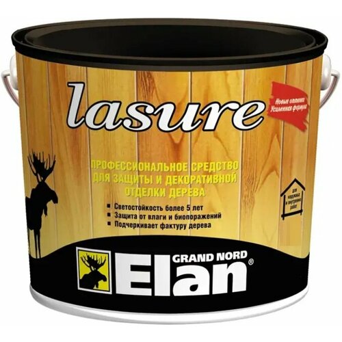 Декоративная Лазурь Alpa Elan Lasure 0.75л Венге Алкидная для Внутренних и Наружных Работ.