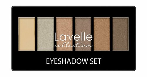 Палетка теней для век 1 золотисто-бежевый Lavelle Collection Eeyshadow Set Palette