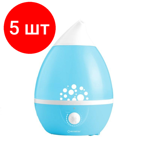 Комплект 5 штук Увлажнитель ультразвуковой ECOSTAR HAPPY ESH-HP25026M-BL 1133700₽