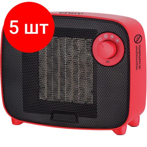 Комплект 5 штук Тепловентилятор ENGY PTC-321 красный 1734400₽